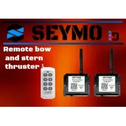 Remote control for bow and stern thrusters