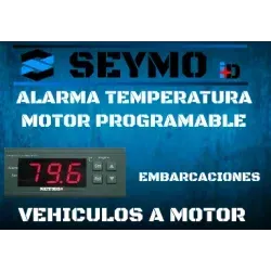 Allarme temperatura motore programmabile