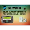 Allarme sentina wireless programmabile a 4 zone