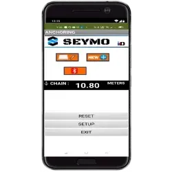 Remote control windlass + chain counter