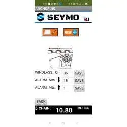 Remote control windlass + chain counter