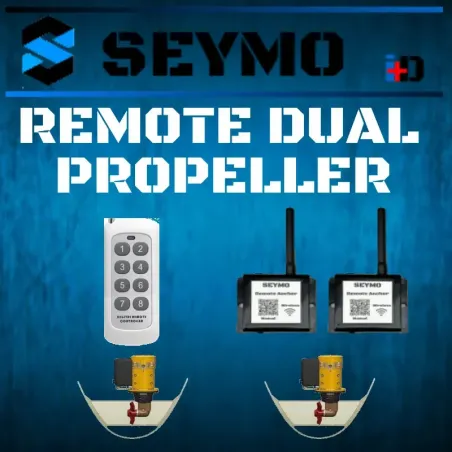Propulseur d'étrave et de poupe à télécommande