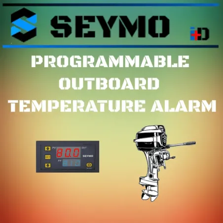 Alarma temperatura motor fueraborda programable
