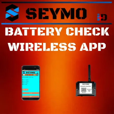 Battery check control hasta 4 grupos de baterías con App