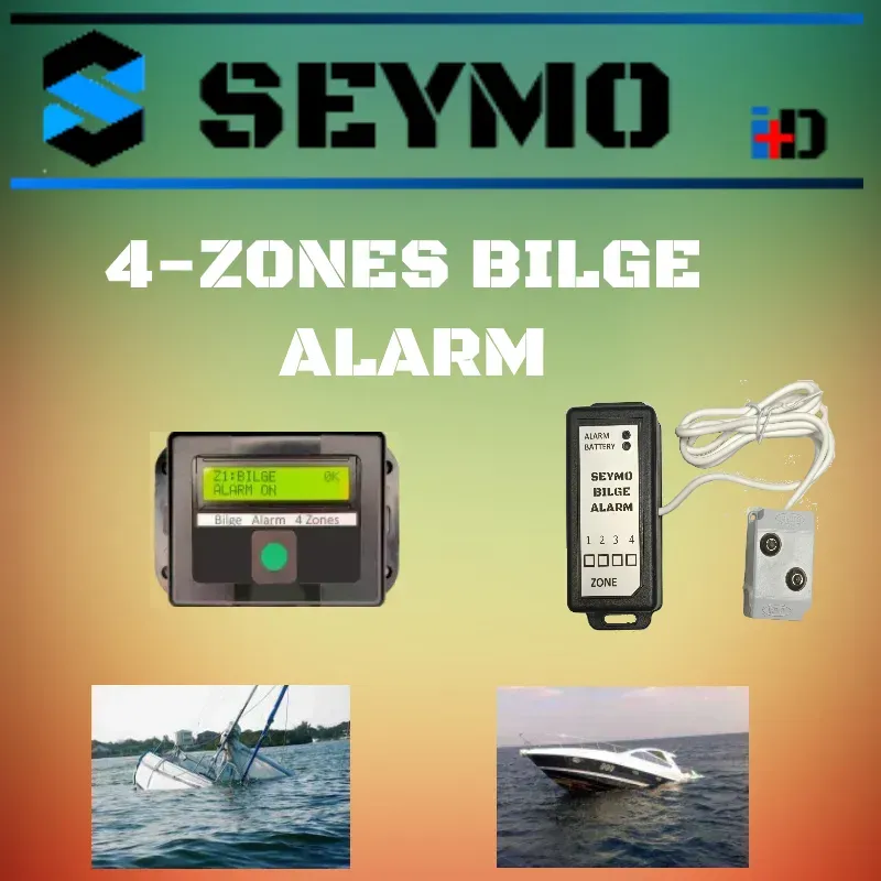 Bi-telarno programirimo 4 zone bilge alarmo