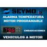 Programmable engine temperature alarm