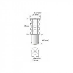 Port, starboard, range and top navigation lights